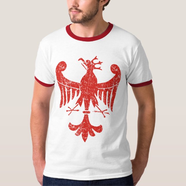 Camiseta polaca del vintage de Eagle (Anverso)
