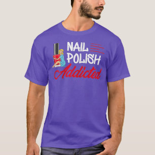 Camiseta Polaca desnuda para artista de uñas