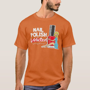Camiseta Polaca desnuda para técnica de uñas