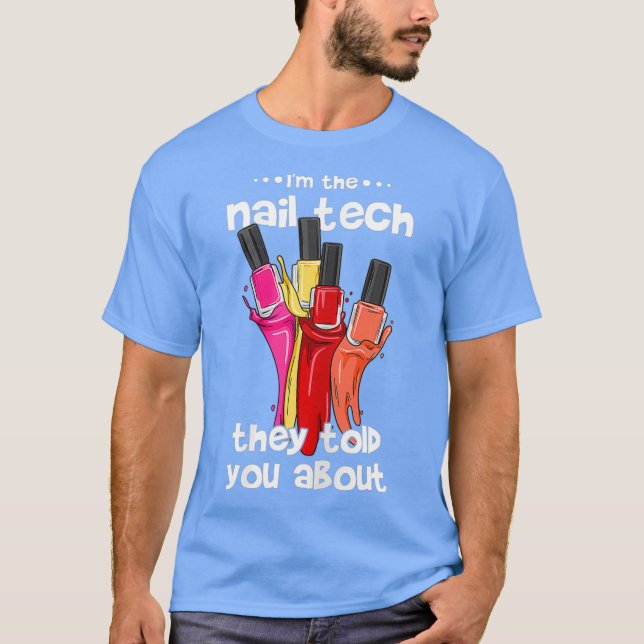 Camiseta Polaca desnuda para un manicurista (Anverso)
