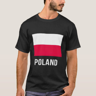 Camiseta Polaco de la bandera de Polonia