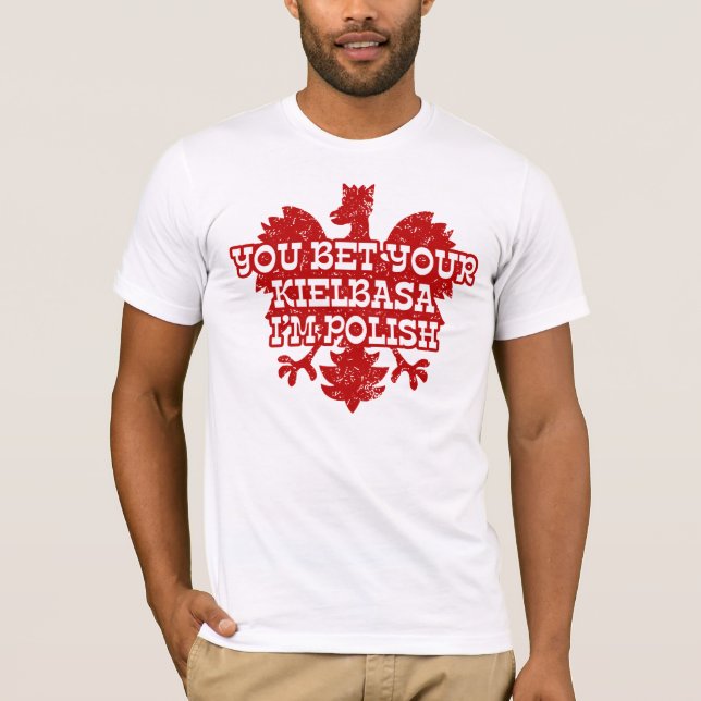 Camiseta Polaco gracioso (Anverso)