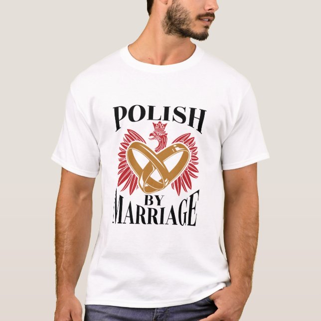 Camiseta Polaco por matrimonio Esposo Polaco (Anverso)
