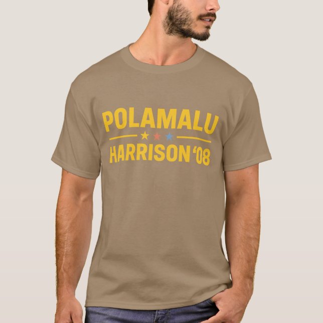 Camiseta Polamalu Harrison '08 (Anverso)