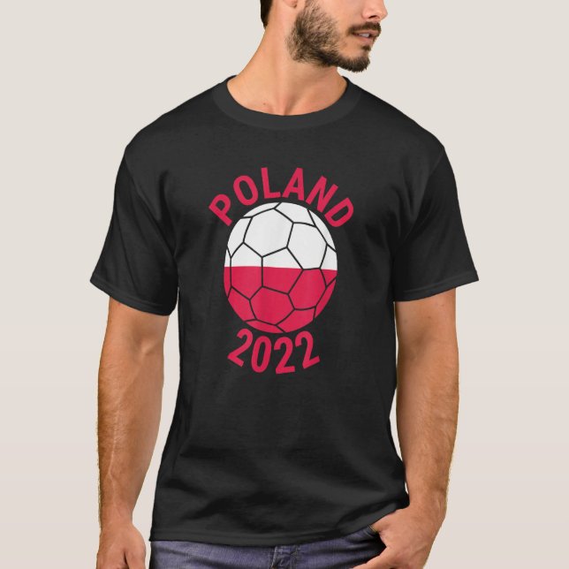 Camiseta Poland 2022 Football Supporter Championship Soccer (Anverso)