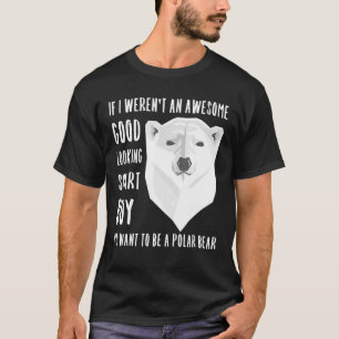 Camiseta Polar Bear Boy Cita diciendo Chiste de frase de es