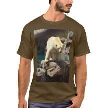 Polar Bear Brown T Shirt