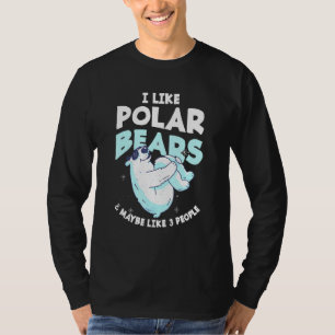 Camiseta Polar Bear North Pole Ice Animal