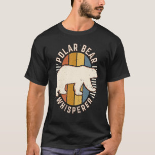 Camiseta Polar Bear Whisperer Vintage Classic Retro Animal