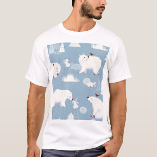 Camiseta Polar Bears Winter Vintage