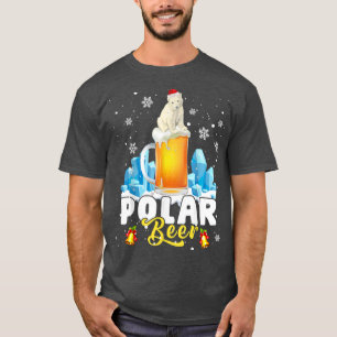 Camiseta Polar Beer Funny Navidades Santa Polar Beer D