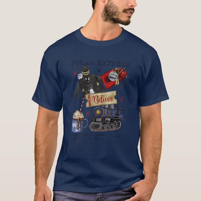 Camiseta Polar Express (Anverso)