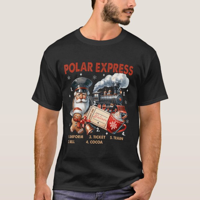 Camiseta Polar Norte Expreso en todo el extranjero cree que (Anverso)