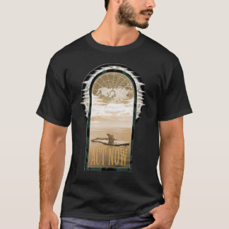 Camiseta PolarBearOnBlackA
