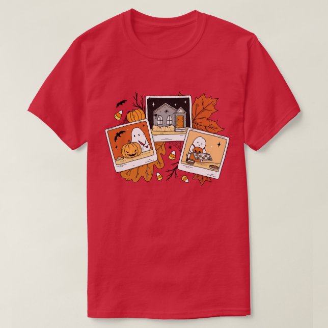 Camiseta Polaroides embrujados (Diseño del anverso)
