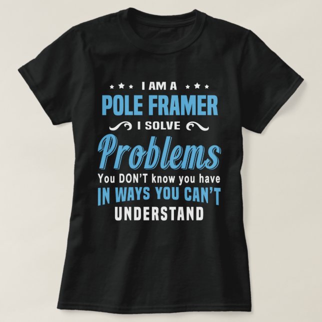 Camiseta Pole Framer (Diseño del anverso)