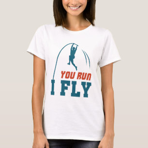 Camiseta Pole Vault Funny Polevault Vaulador Que Corres Yo 