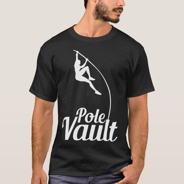 Camiseta Pole Vault High Jump Bar Jump Athlet Bar Jumper (Anverso)