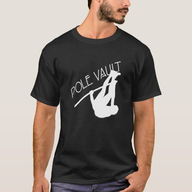 Camiseta Pole Vault  I set the bar high (Anverso)