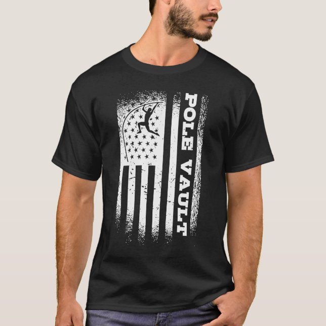 Camiseta Pole Vault Pole Vaulter Vaulter Jumping Pole Vaul (Anverso)