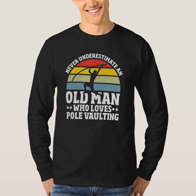 Camiseta Pole Vault Pole Vaulting Training Pole Vault (Anverso)