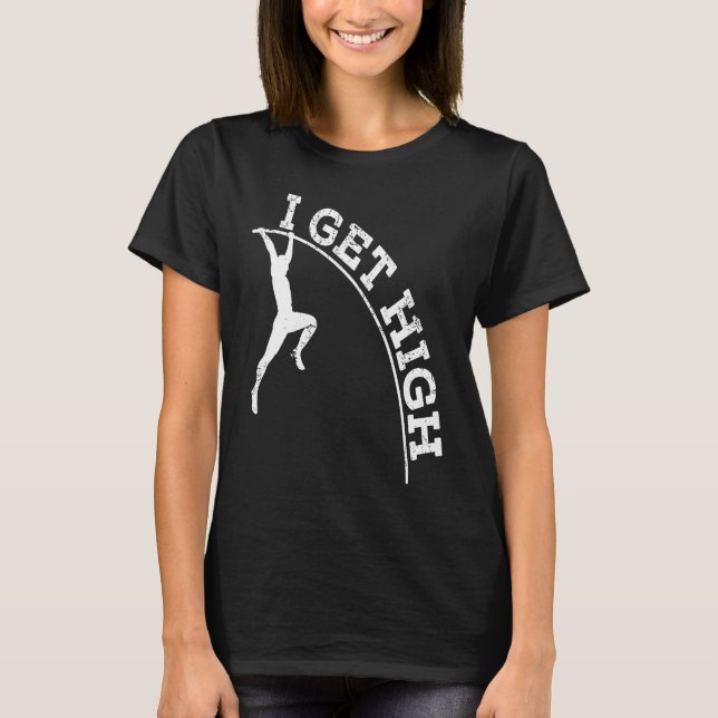 Camiseta Pole Vaulting Funny Pole Vault Track And Field Pol (Anverso)