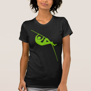 Camiseta Pole Vaulting - Martian Green