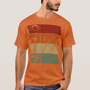 Camiseta Pole Vaulting Retro Vintage