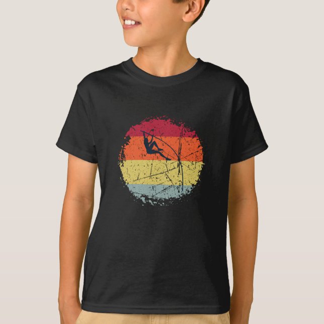 Camiseta Pole Vaulting Vintage (Anverso)
