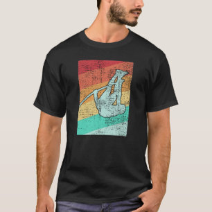 Camiseta Pole Vaulting Vintage Retro