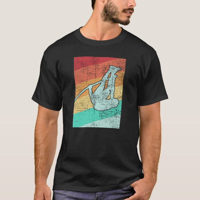 Camiseta Pole Vaulting Vintage Retro (Anverso)