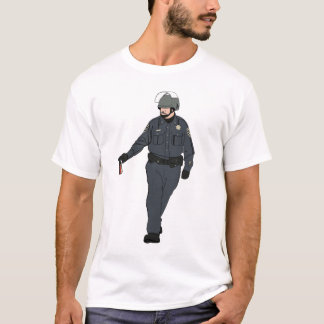 Camiseta Poli casual del spray de pimienta en color