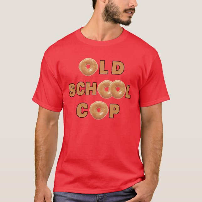 Camiseta Poli de la escuela vieja (Anverso)
