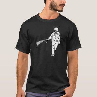 Camiseta Poli de rociadura de la pimienta