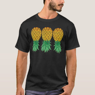 Camiseta Poliamoria Y Poliamorfo De Piñas Al Abajo