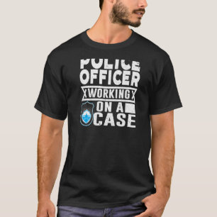 Camiseta Police Backprint For Police Officer