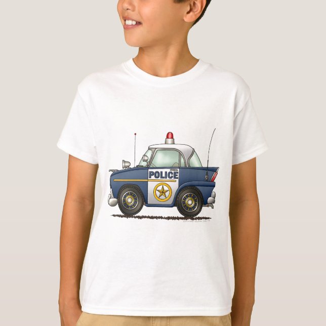 Camiseta Police Car Law Enforcement (Anverso)