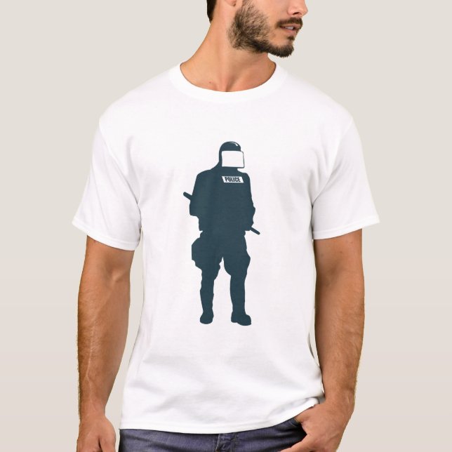 Camiseta policedesign01 (Anverso)