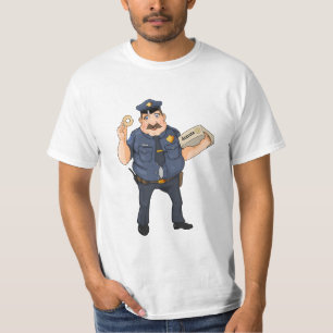 Camiseta policía