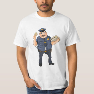Camiseta policía