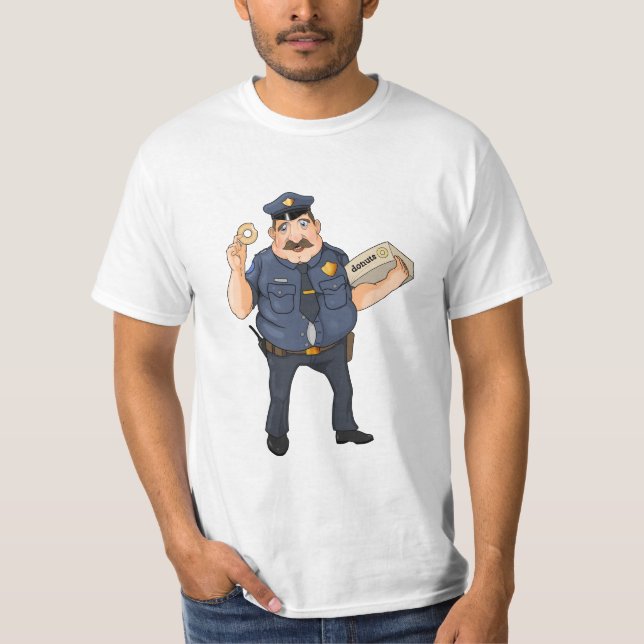 Camiseta policía (Anverso)