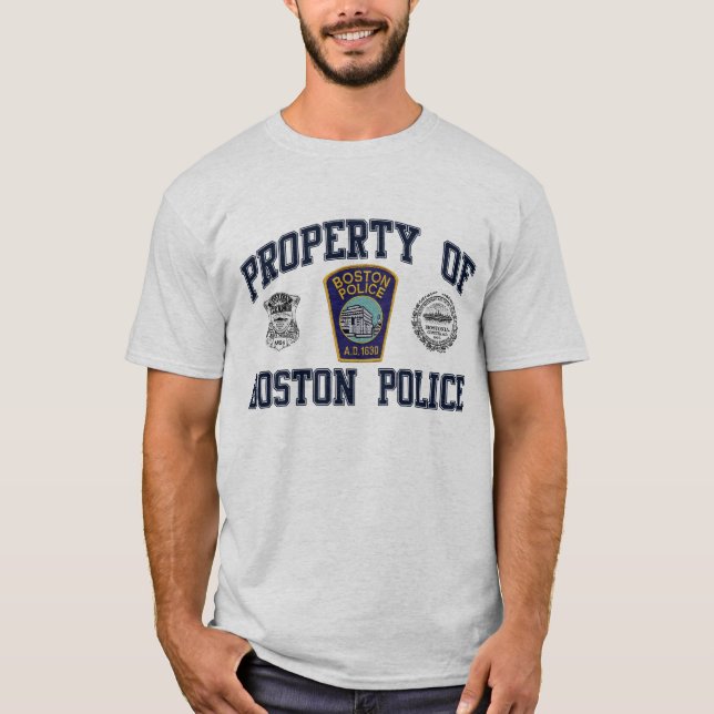 Camiseta Policía de Boston (Anverso)