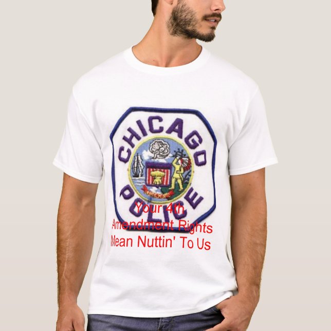 Camiseta Policía de Chicago (Anverso)