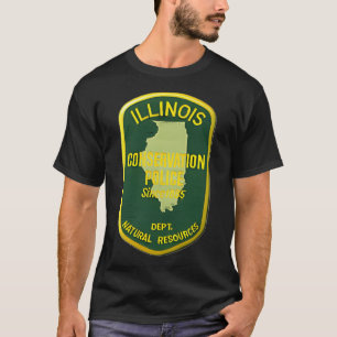 Camiseta Policía de Conservación de Illinois