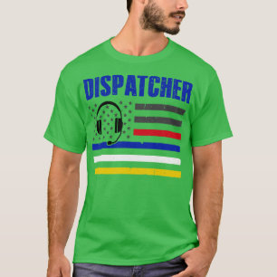 Camiseta Policía de Emergencia Dispatcher 911 despide a EMS