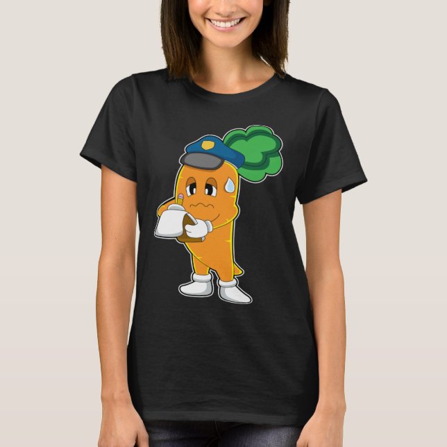Camiseta Policía de Entradas de Carrote (Anverso)