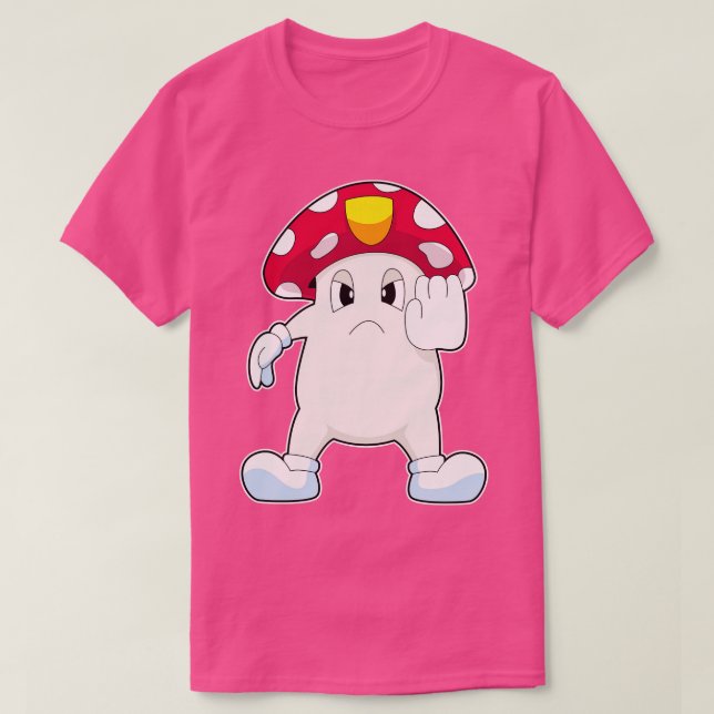 Camiseta Policía de hongos (Diseño del anverso)