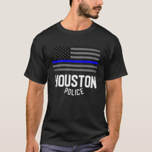 Camiseta Policía de la ciudad de Houston, policía de Texas