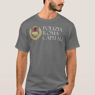Camiseta Policía de la ciudad de Roma Polizia Roma Capitale