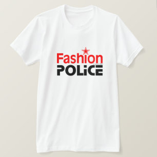 Camiseta Policía de la moda - Personalizado
